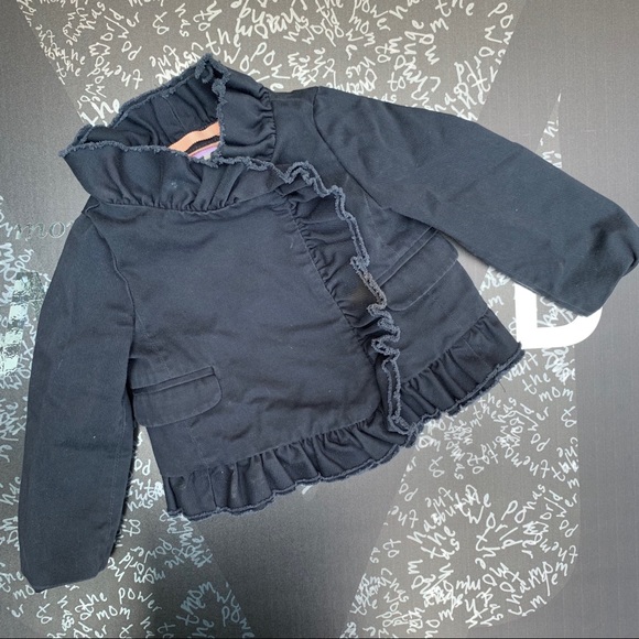 JCrew CrewCuts *So Cute!** Ruffle Jacket - Picture 1 of 4